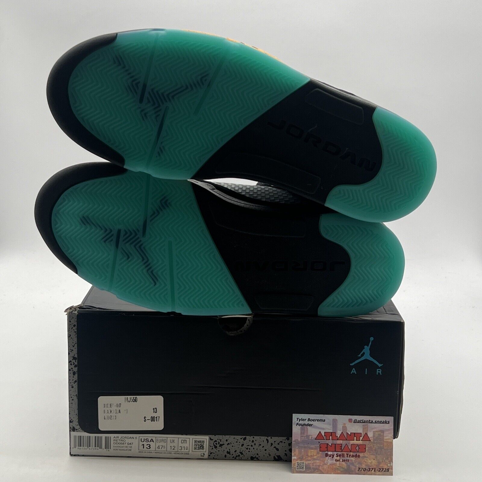 Size 13 - Air Jordan 5 Retro Mid Aqua (DD0587-047)