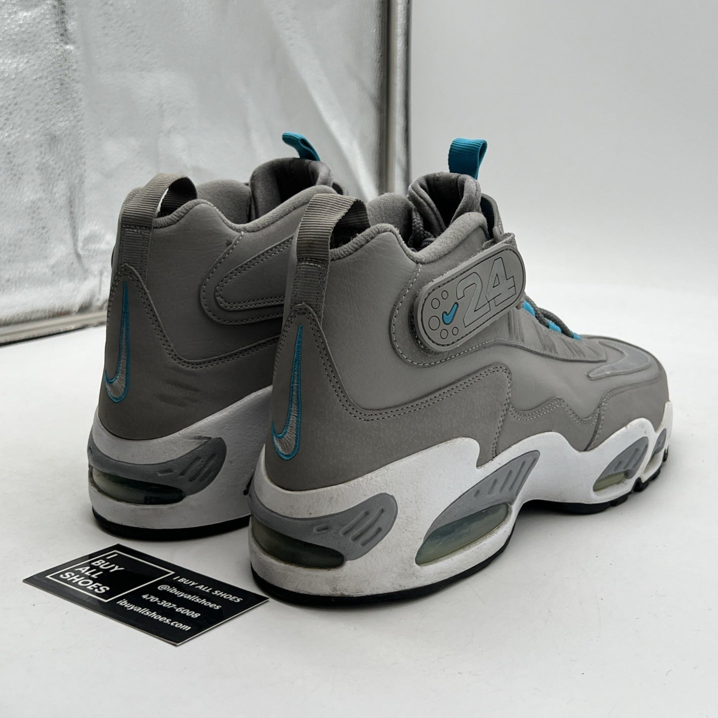 Size 9 - Nike Air Griffey Max 1 Medium Grey (354912-004)