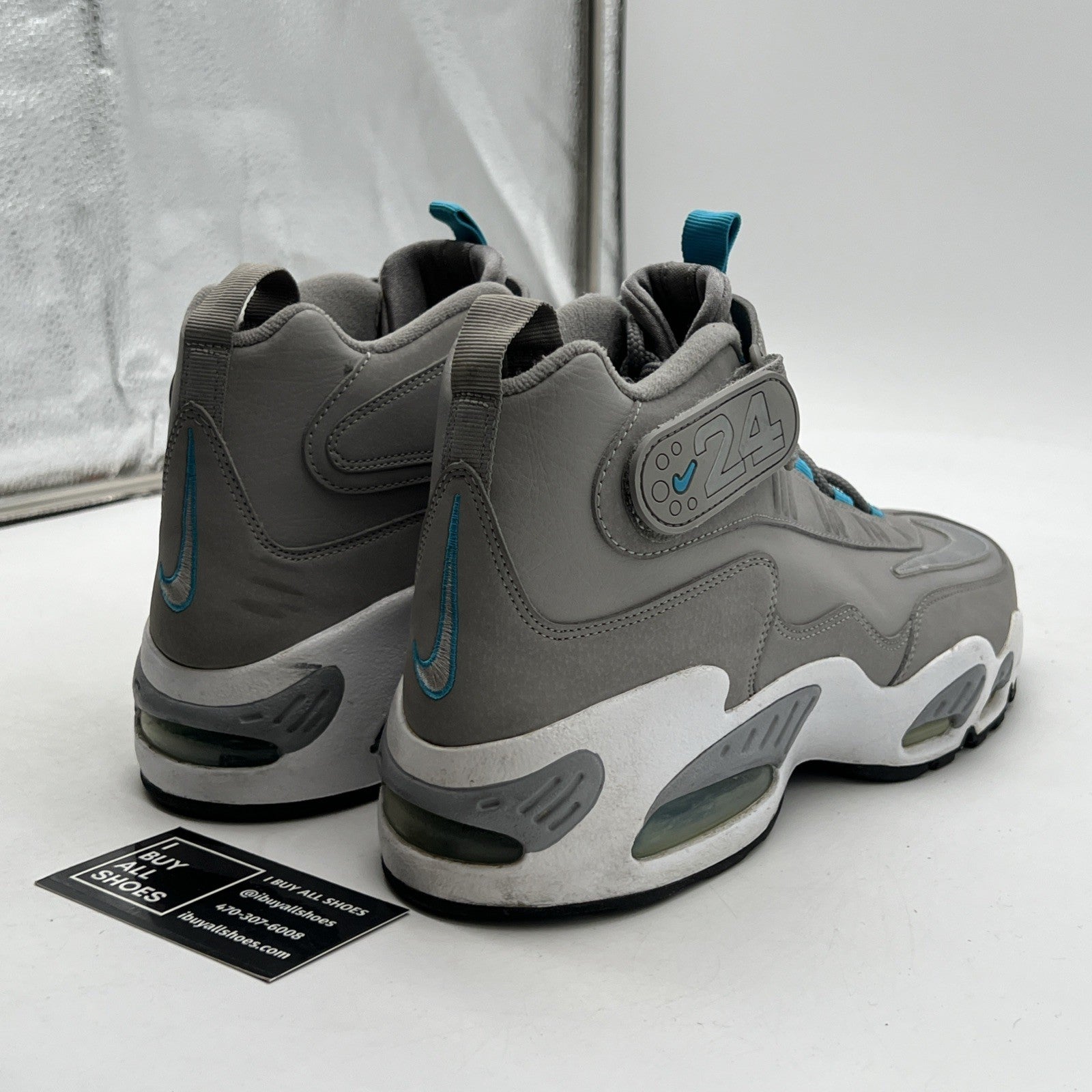 Size 9 - Nike Air Griffey Max 1 Medium Grey (354912-004)