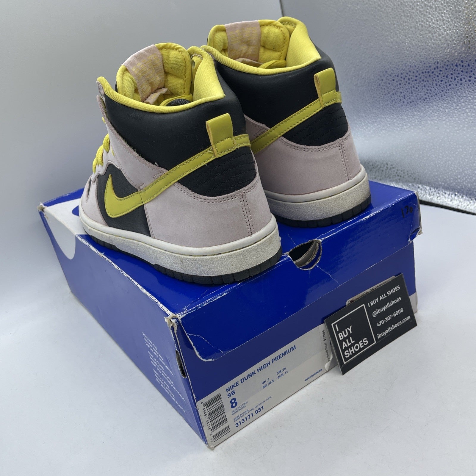 Size 8 - Nike Dunk Premium Sb High Miss Piggy (313171-031)