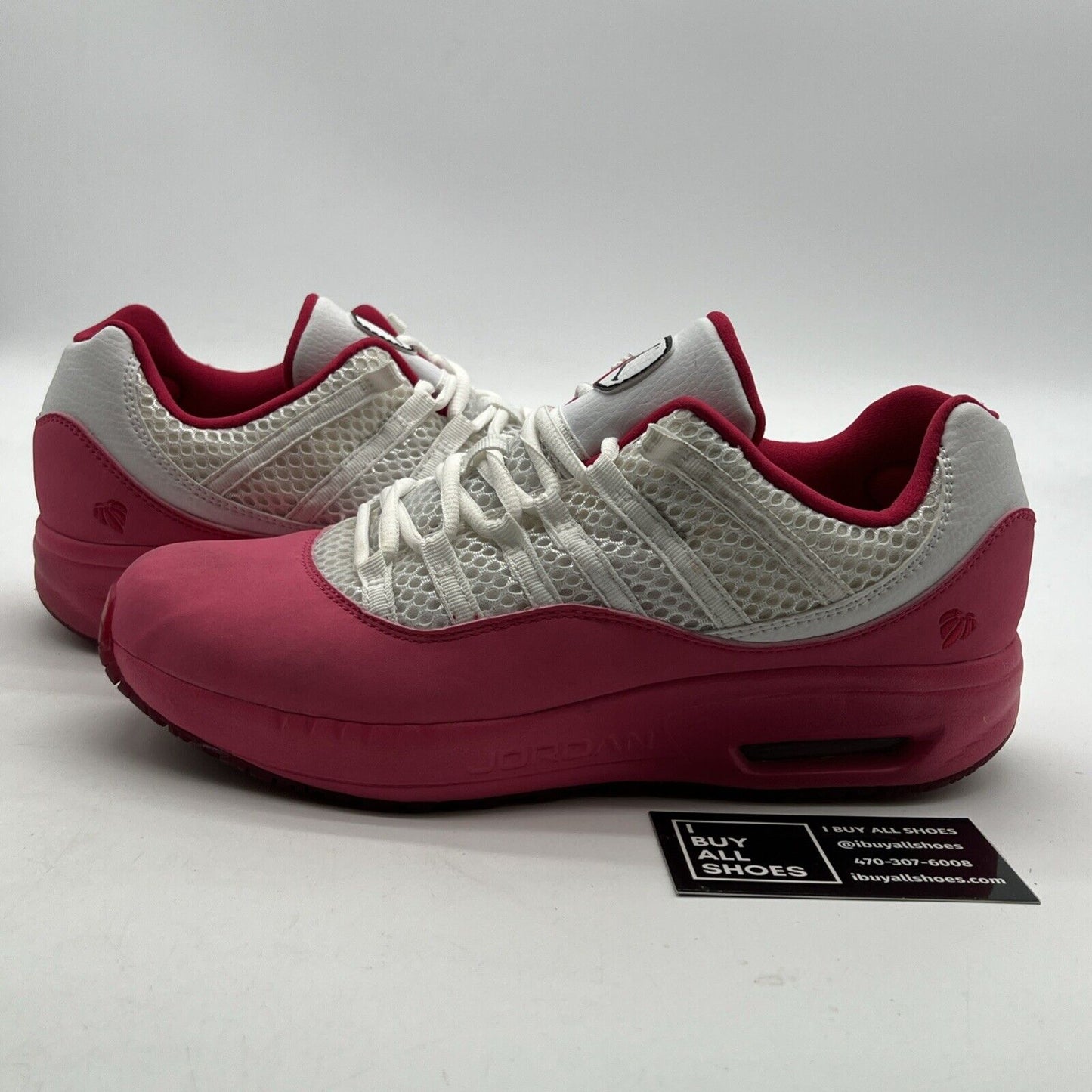 Size 7Y - Jordan CMFT Viz Air 11 GS ‘FTLOTG’ – White – Brilliant Magenta