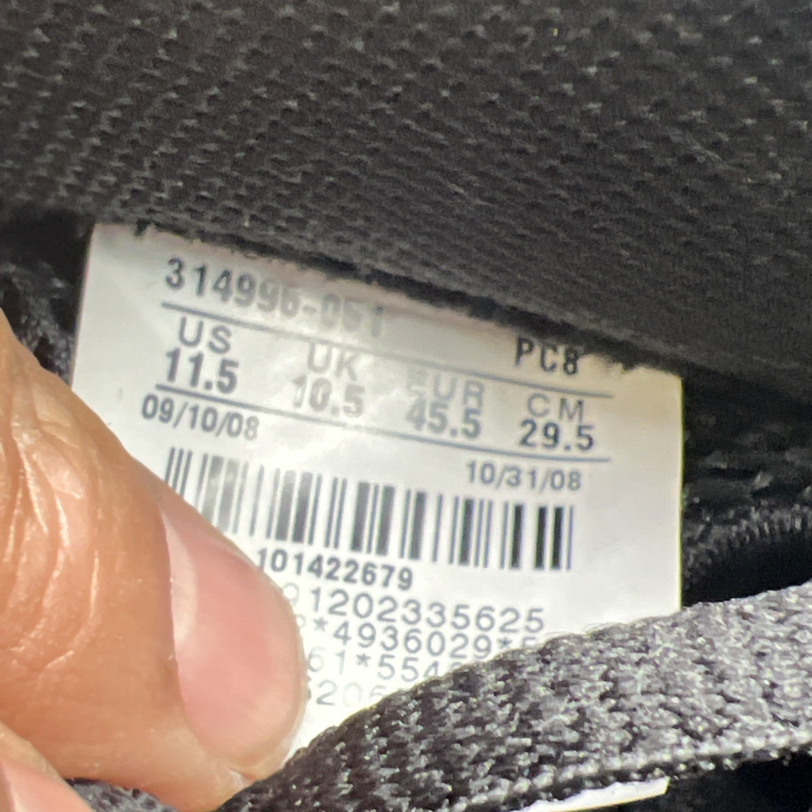 Size 11.5 - Nike Air Foamposite One 2010 Eggplant (314996-051)