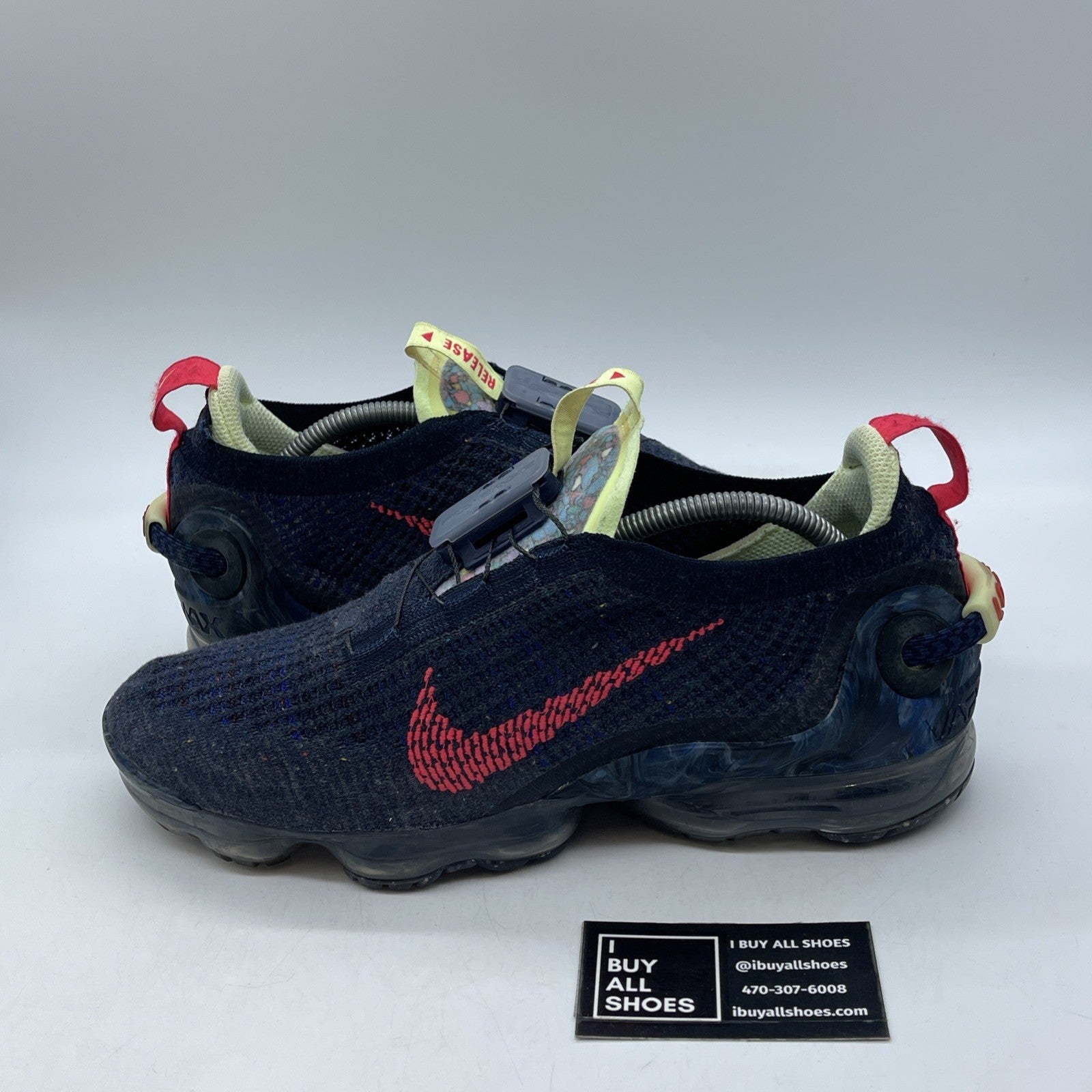 Size 11 - Nike Air VaporMax 2020 Flyknit Obsidian Siren Red (CW1765-400)