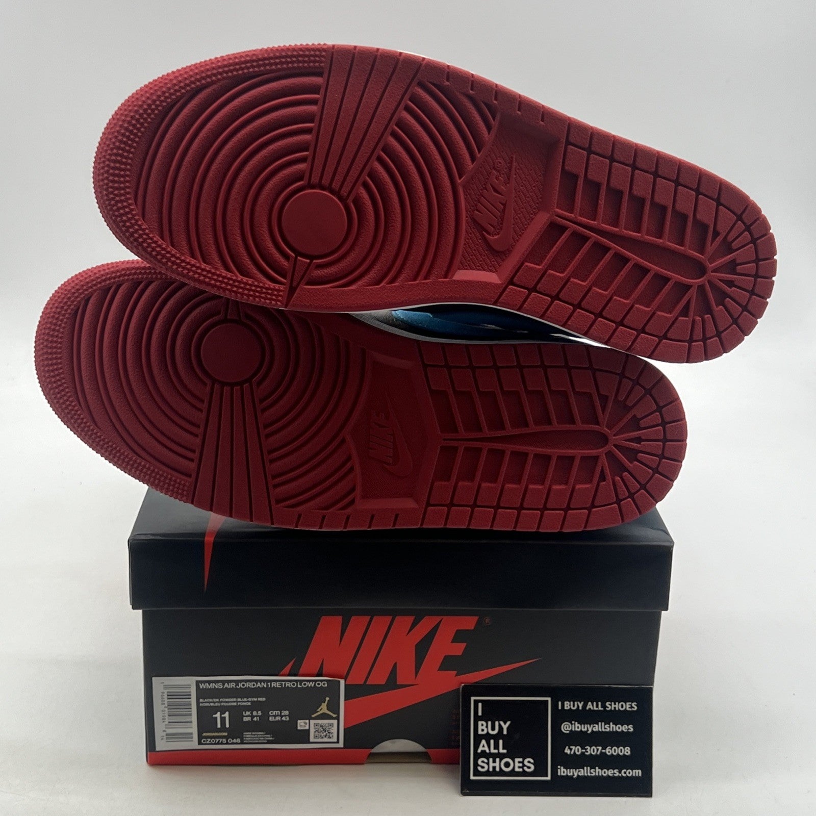 Size 11 - Air Jordan 1 Retro OG Low NC to Chi W (CZ0775-046)