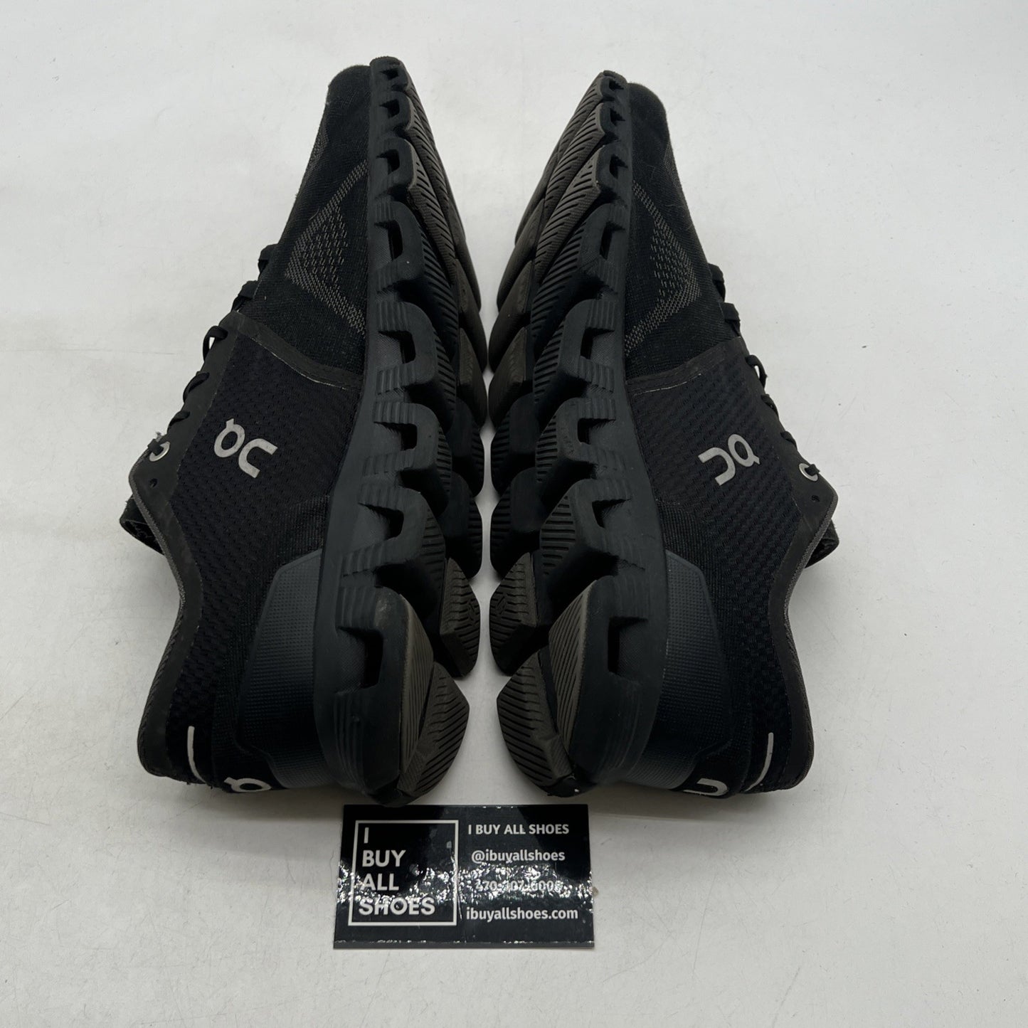 Size 12 - On Cloud X Black Running Shoes