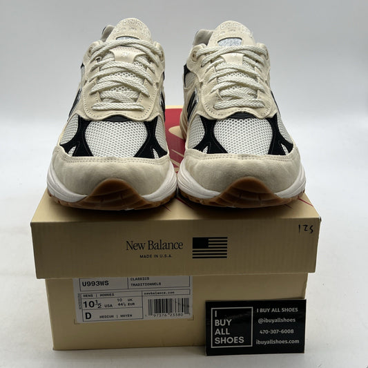 Size 10.5 - New Balance Teddy Santis x 993 Made in USA Sea Salt Black (U993WS)