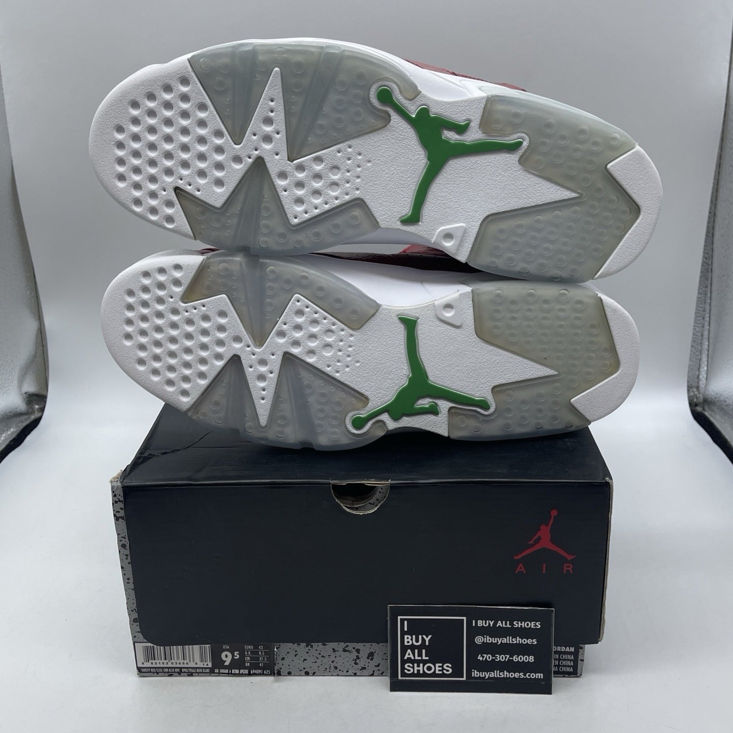 Size 9.5 - Air Jordan 6 Spizike History of Jordan