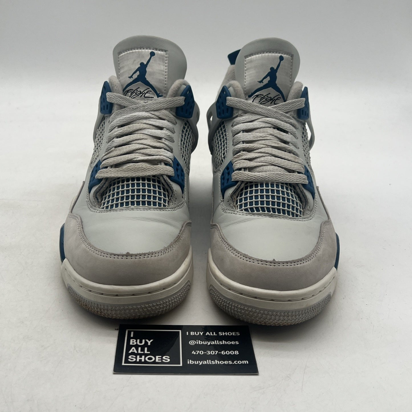 Size 9.5 - Air Jordan 4 Retro 2024 Military Blue (FV5029-141)