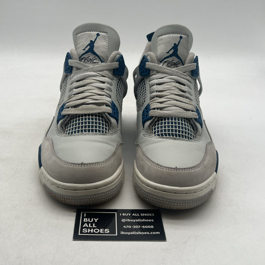 Size 9.5 - Air Jordan 4 Retro 2024 Military Blue (FV5029-141)