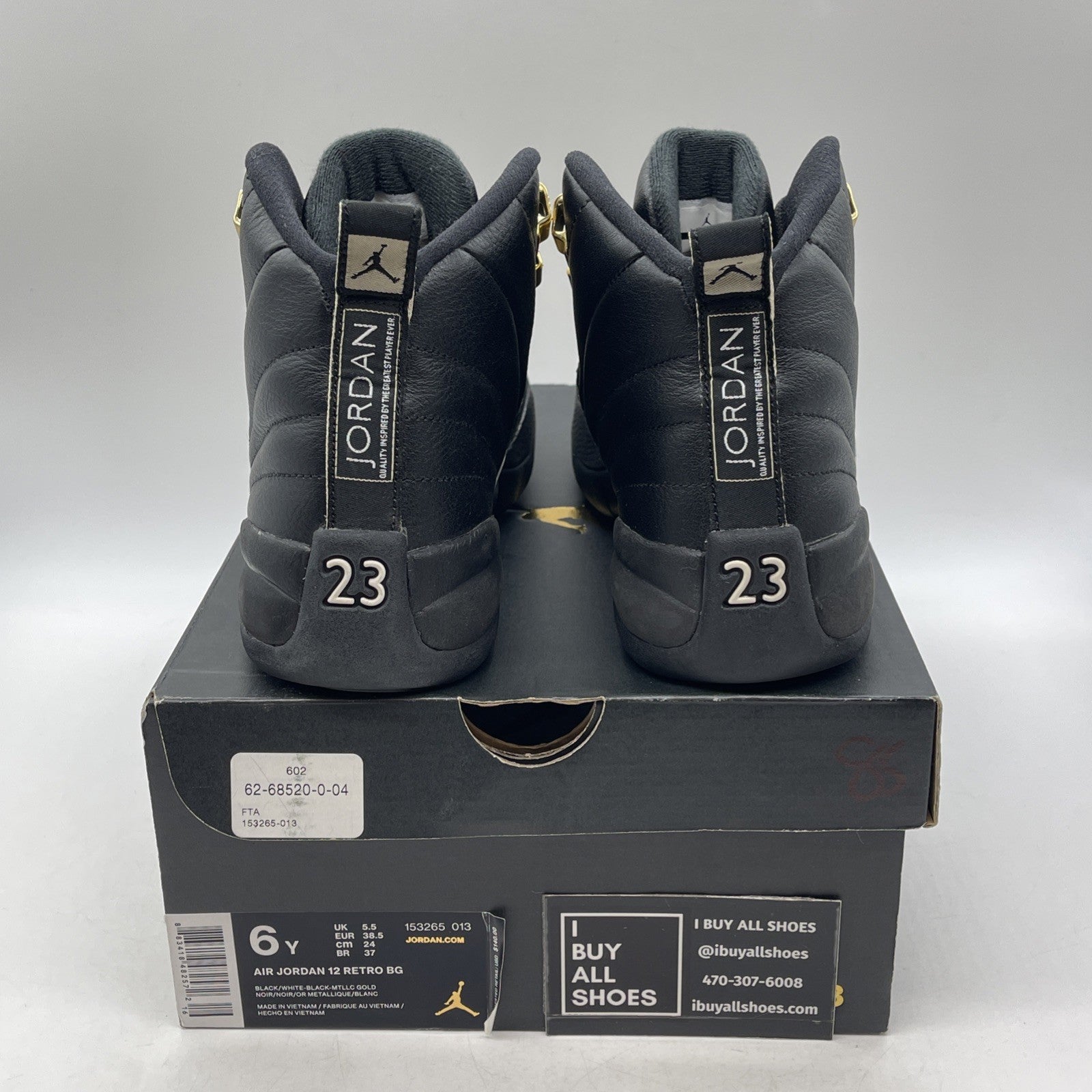 Size 6Y - Air Jordan 12 Retro The Master (153265-013)