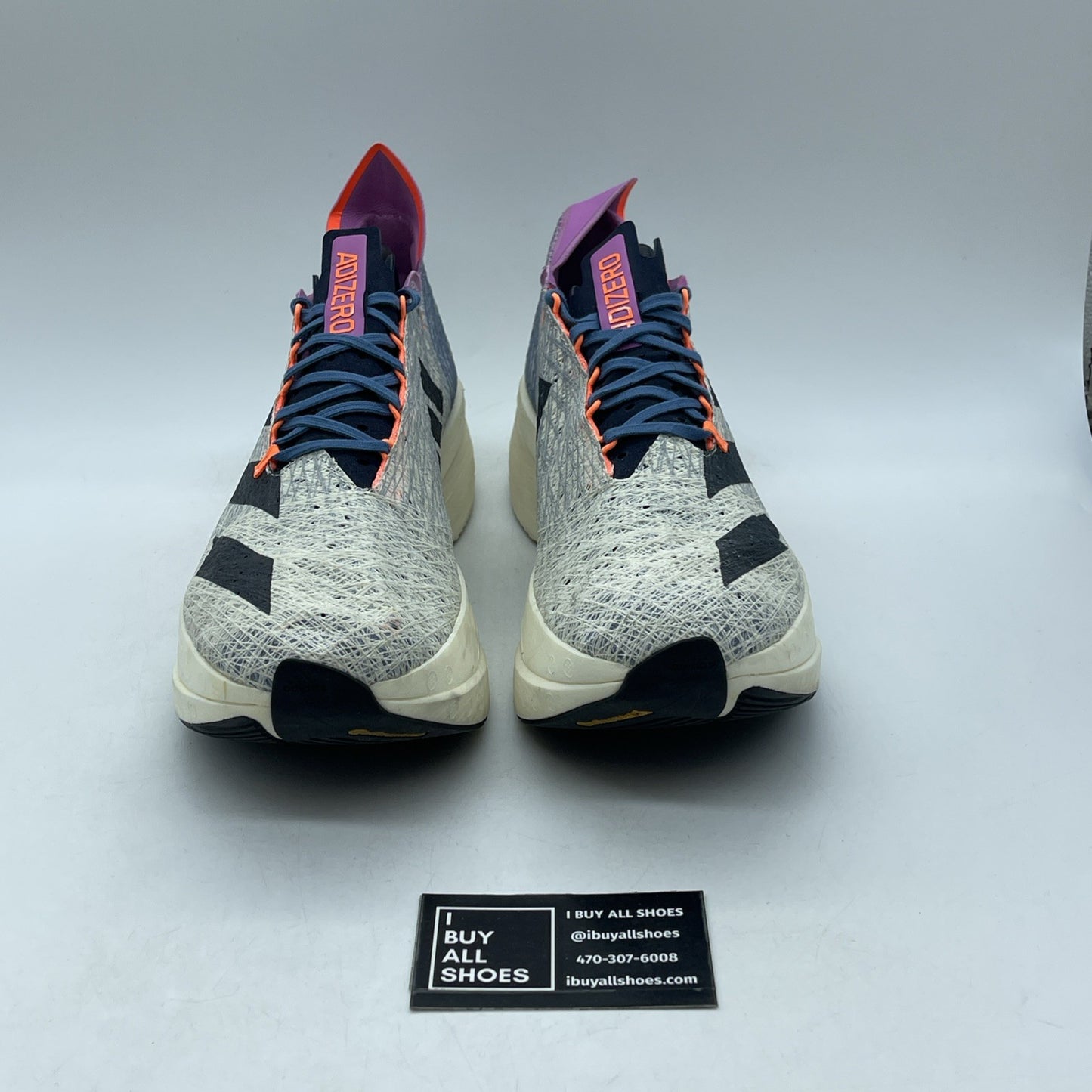 Size 11 - adidas Adizero Prime X Strung Off White Pulse Lilac (GX6675)