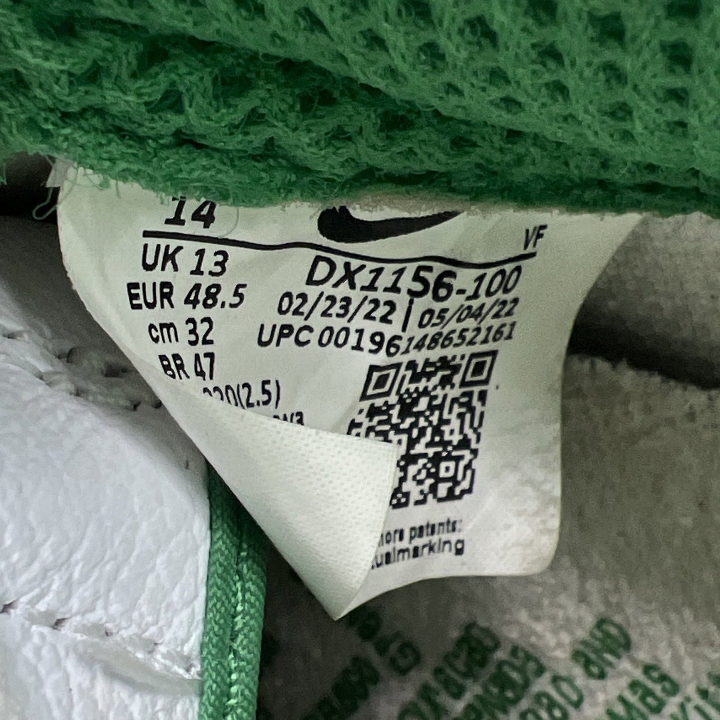 Size 14 - Nike Air Force 1 2022 Low West Indies (DX1156-100)