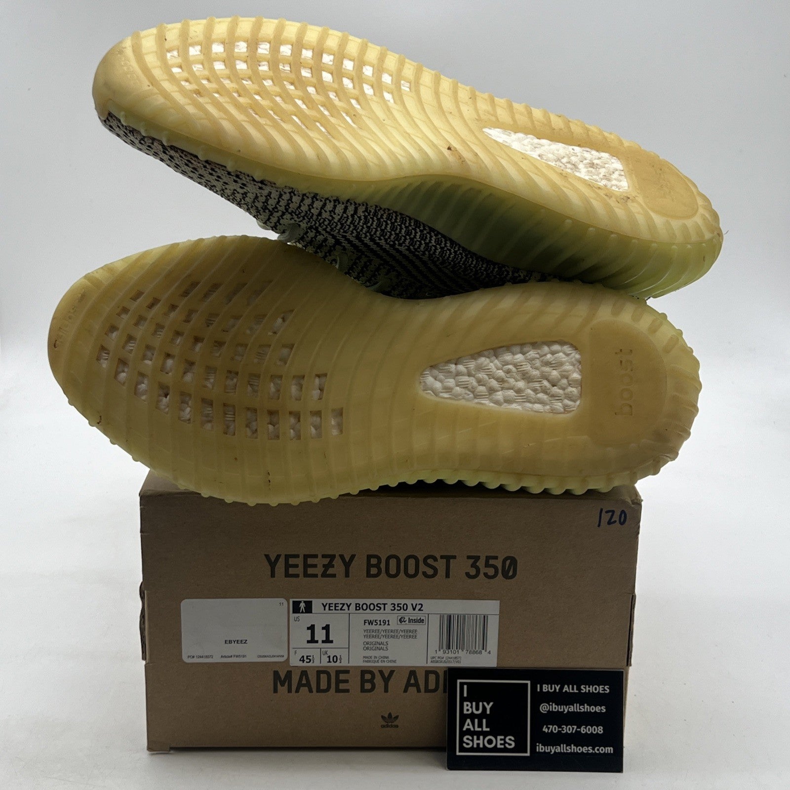 Size 11 - adidas Yeezy Boost 350 V2 Yeezreel Non-Reflective (FW5191)