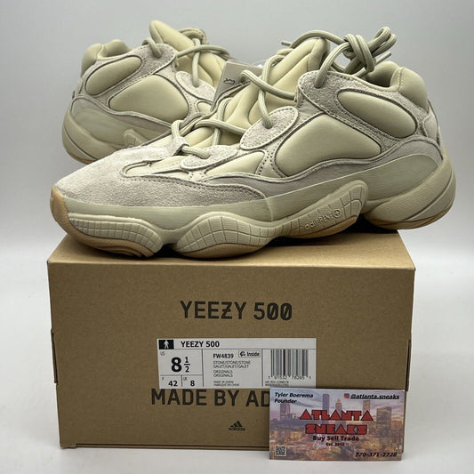 Size 8.5 - adidas Yeezy 500 Stone Brand New Og All