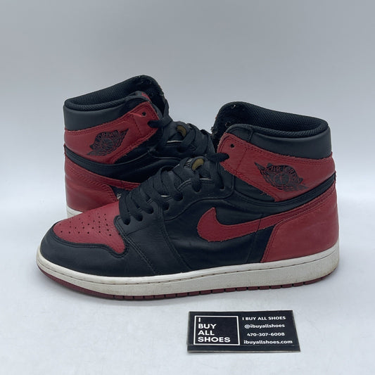 Size 9.5 - Air Jordan 1 Retro OG High Banned Bred (555088-001)