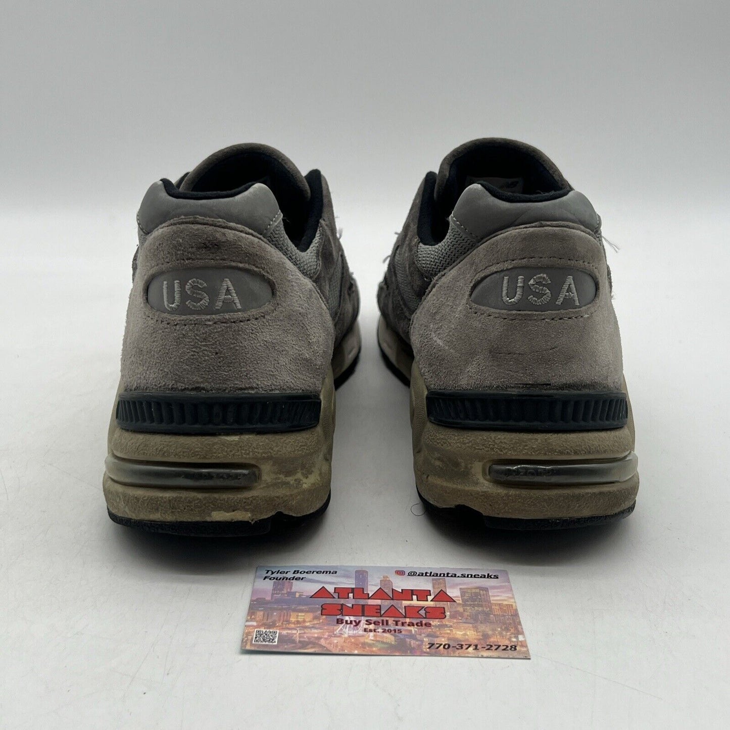 Size 12 - New Balance Madness x 990v2 Made in USA Grey Suede (M990MD2)