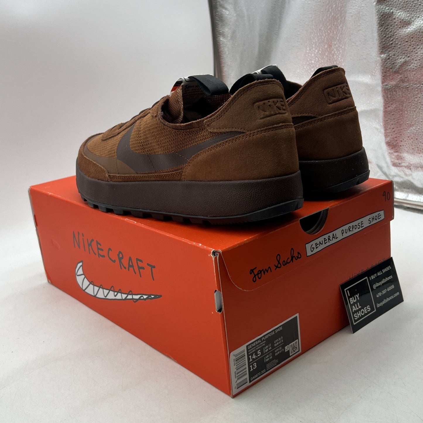 Size 14.5W - NikeCraft General Purpose Shoe Tom Sachs Field Brown (DA6672-201)