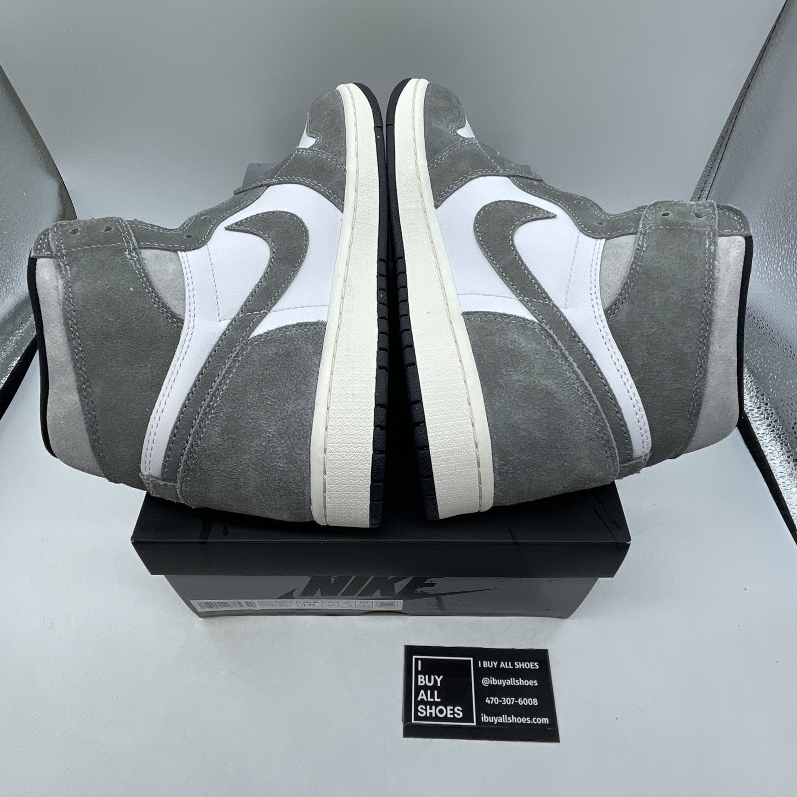 Size 10 - Air Jordan 1 Retro OG High Washed Black (DZ5485-051)