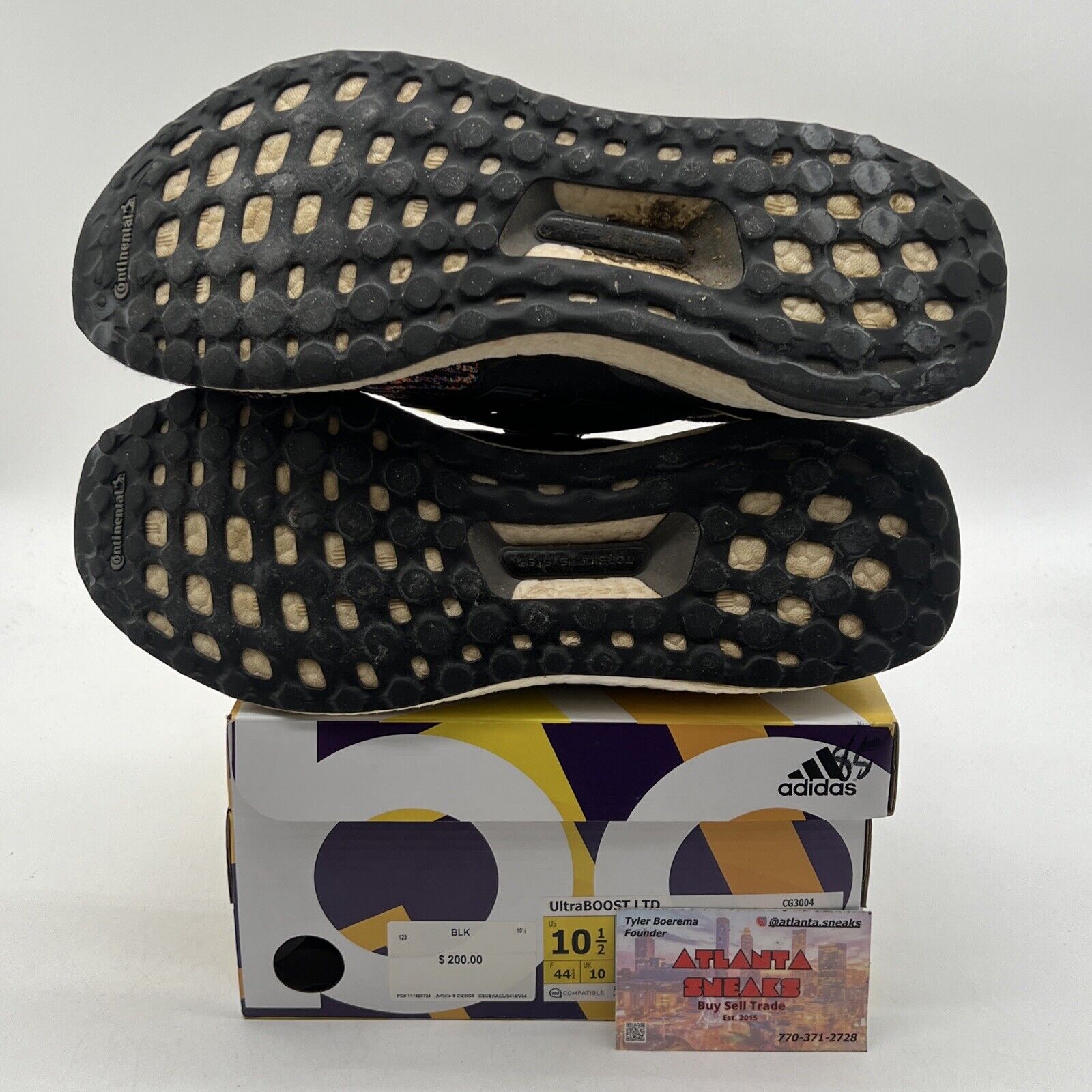 Size 10.5 - adidas UltraBoost 3.0 Limited Multi-Color (CG3004)