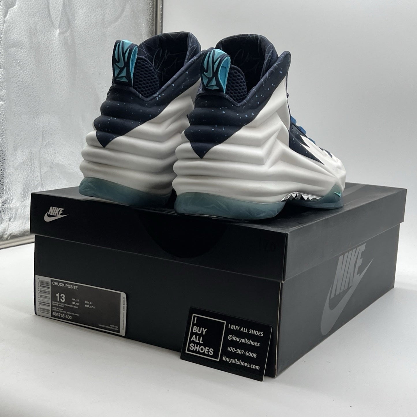 Size 13 - Nike Chuck Posite Midnight Navy (684758-400)