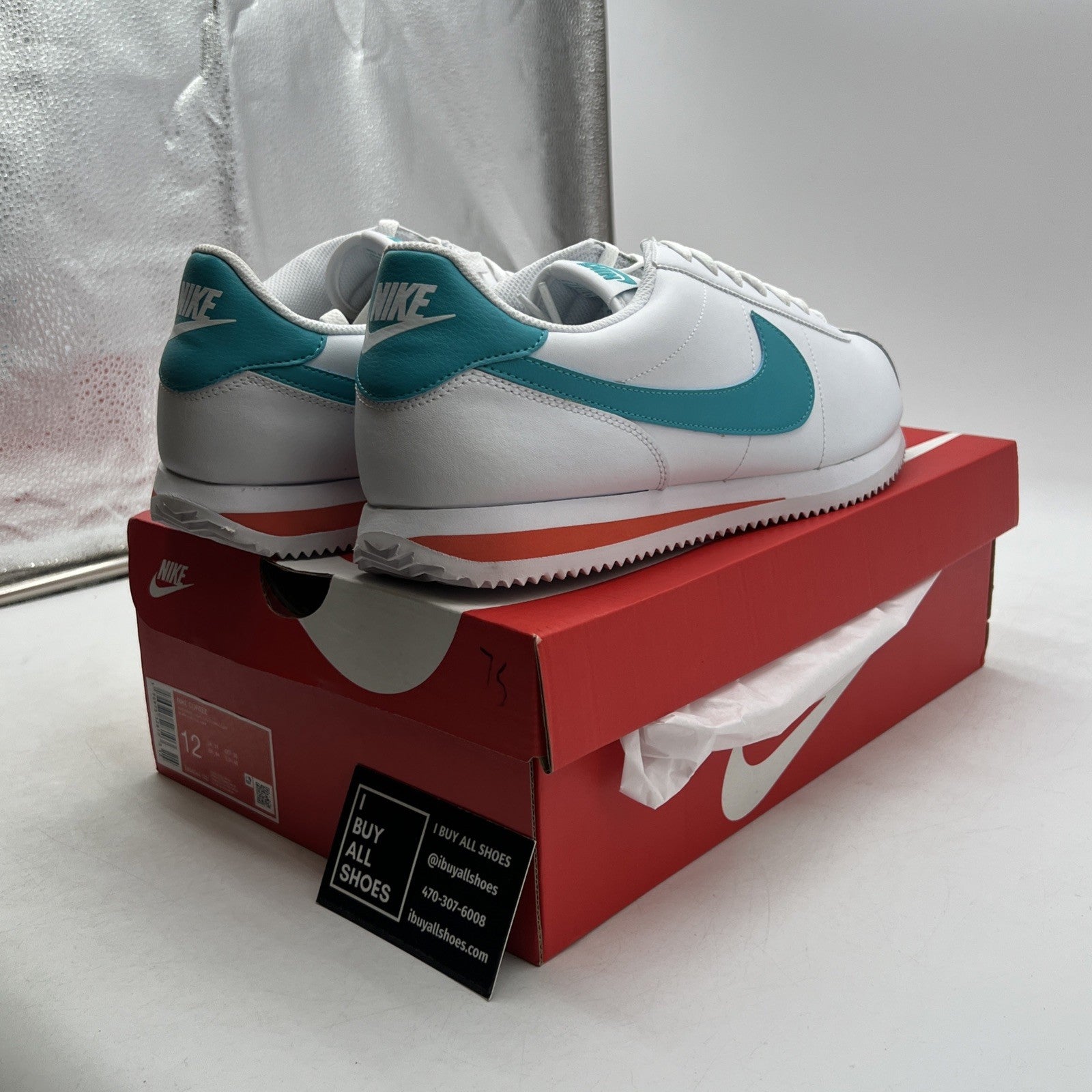 Size 12 - Nike Cortez Miami Dolphins (DM4044-103)