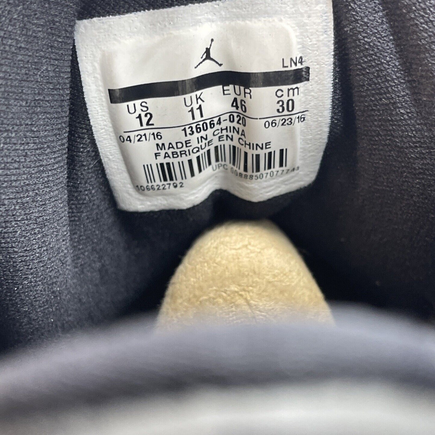 Size 12 - Air Jordan 3 Retro Cyber Monday White Black Leather (136064-020)