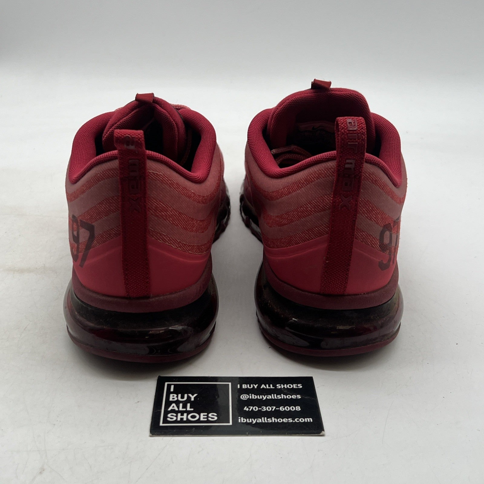 Size 13 - Nike Air Max 97 2013 HYP Deep Cardinal (631753-601)