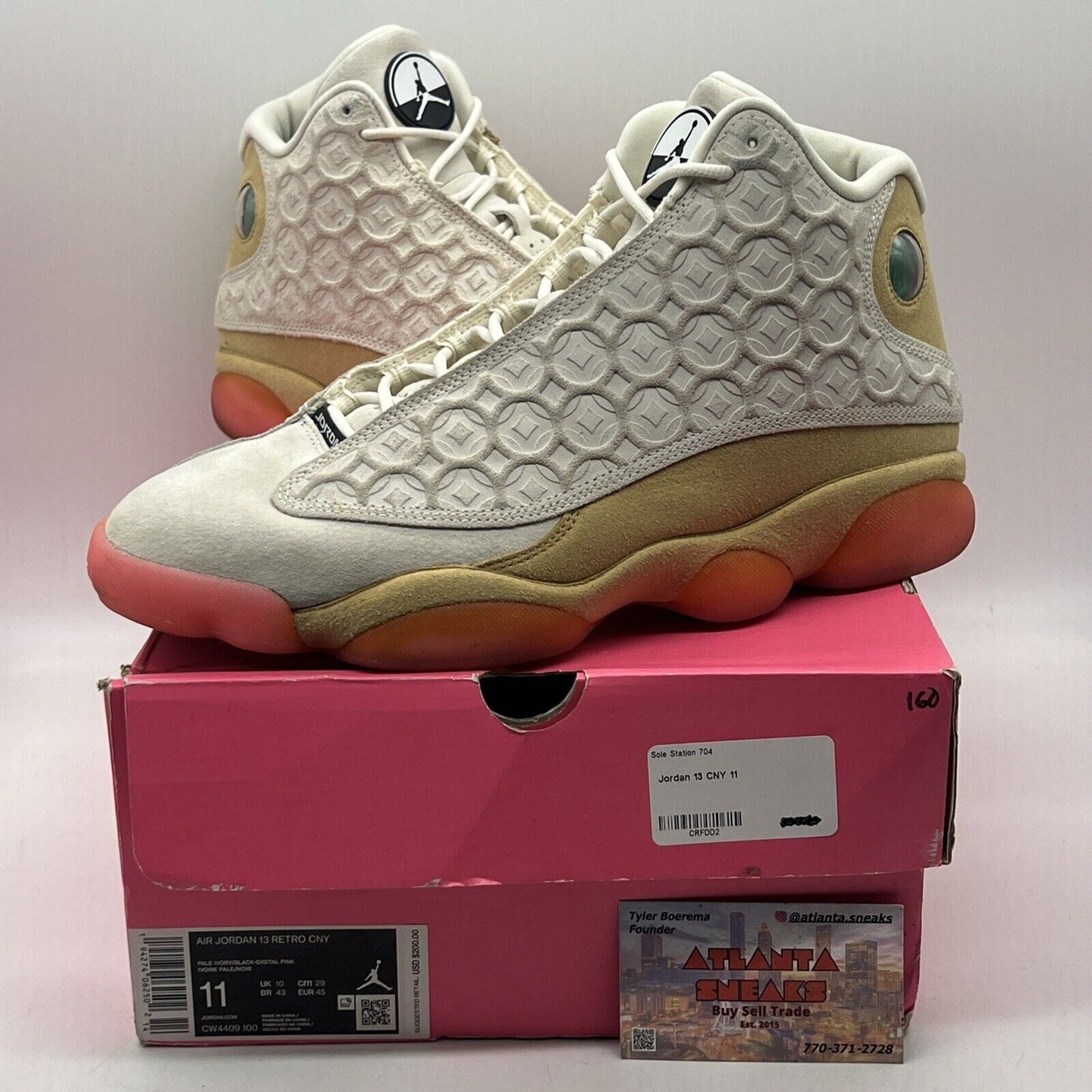 Size 11 - Air Jordan 13 Retro Chinese New Year Pink Tan (CW4409-100)