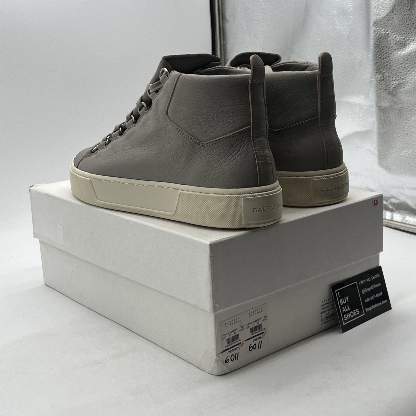 Size 46 - Balenciaga Chevre Hamilton Grey