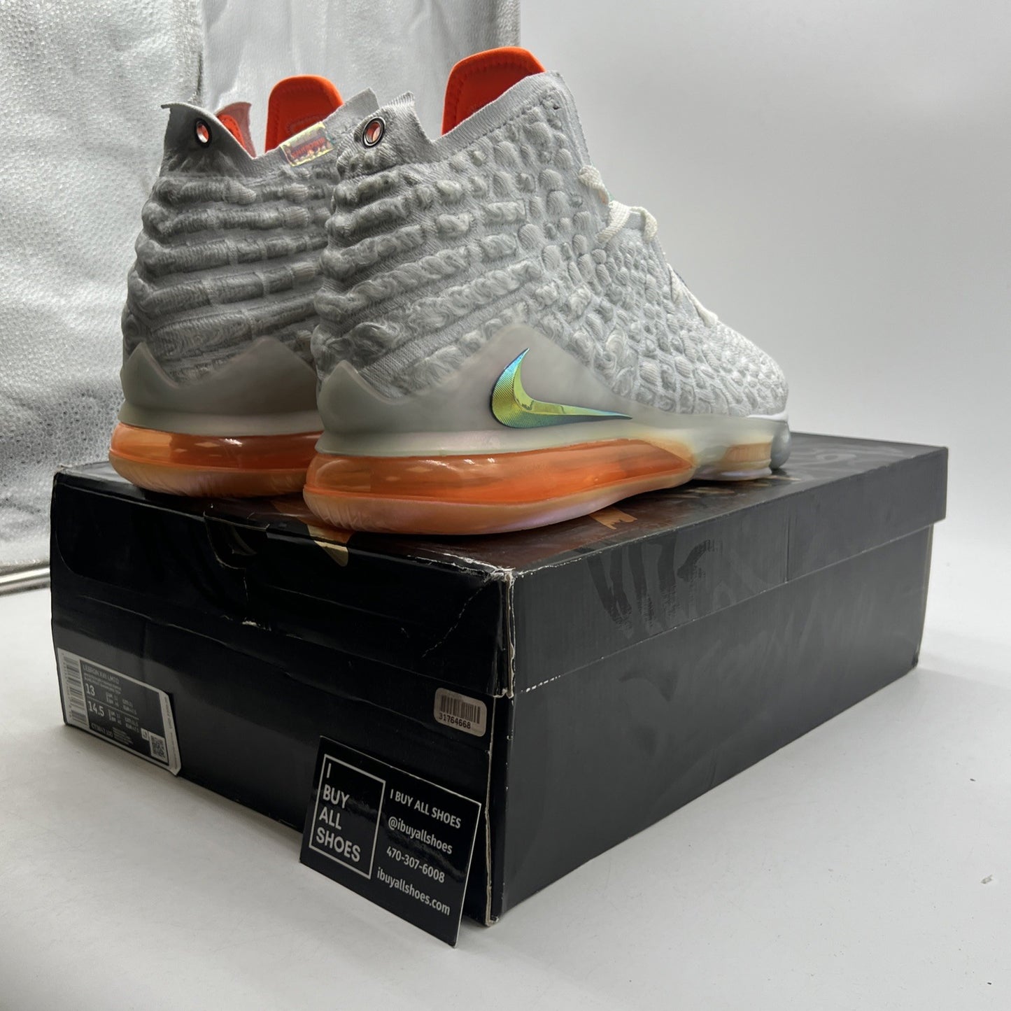 Size 13 - Nike LeBron 17 LMTD Future Air (CT3843-100)