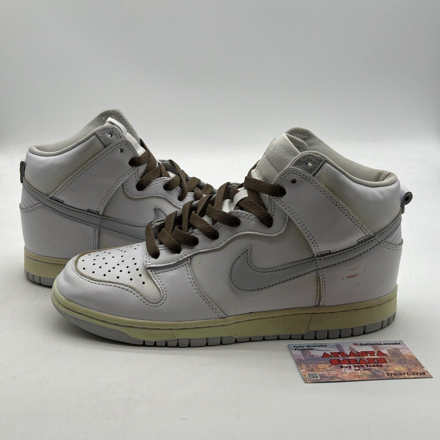 Size 8 - Nike Dunk SP High Pure Platinum (CZ8149-101)