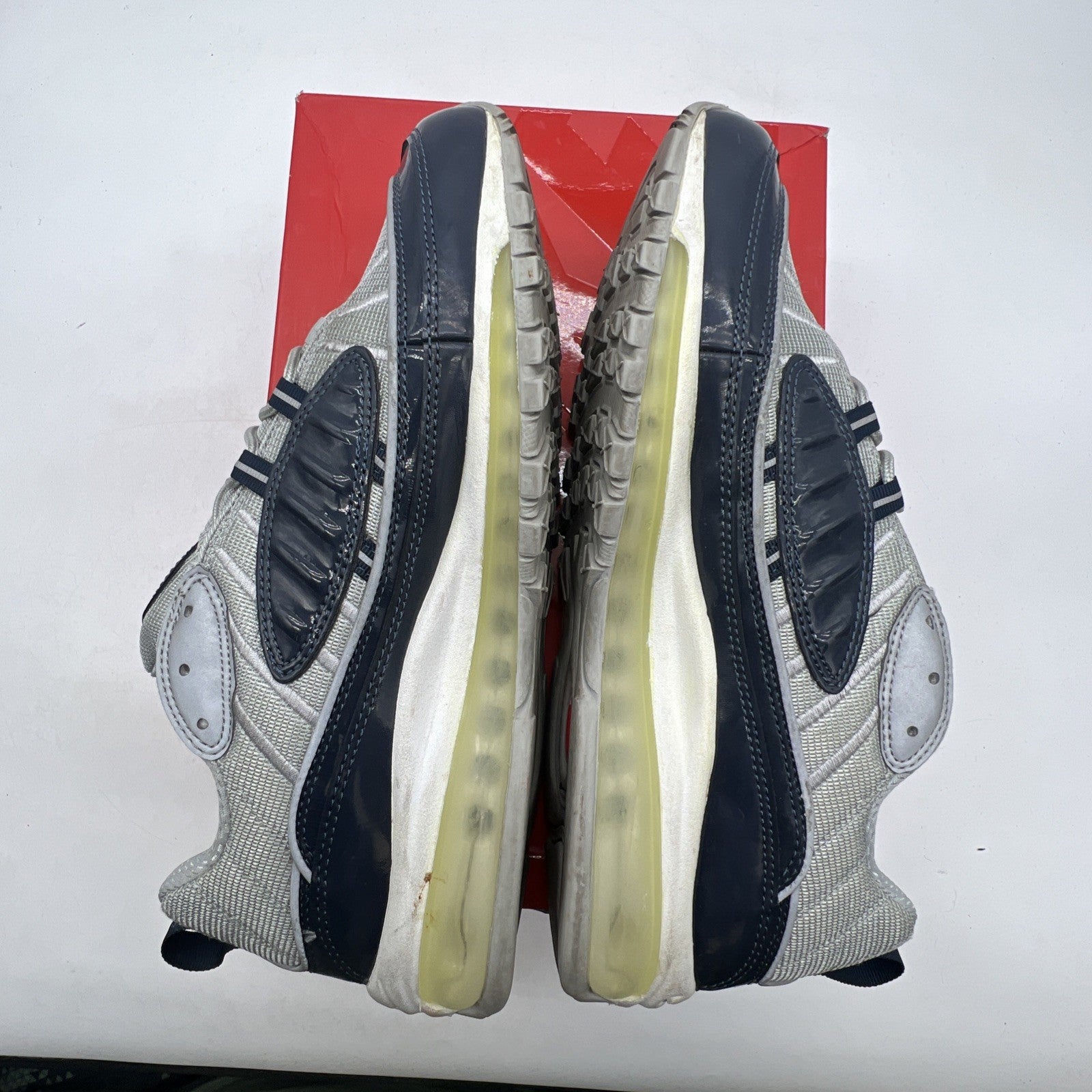 Size 10 - Nike Supreme x Air Max 98 Obsidian (844694-400)