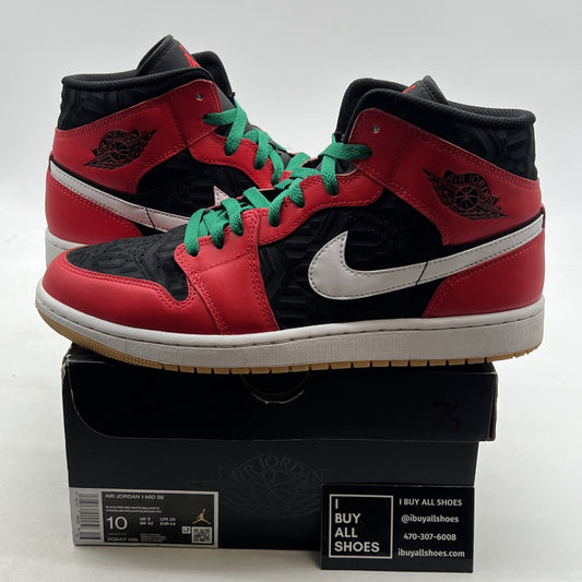 Size 10 - Air Jordan 1 SE Mid Christmas (DQ8417-006)