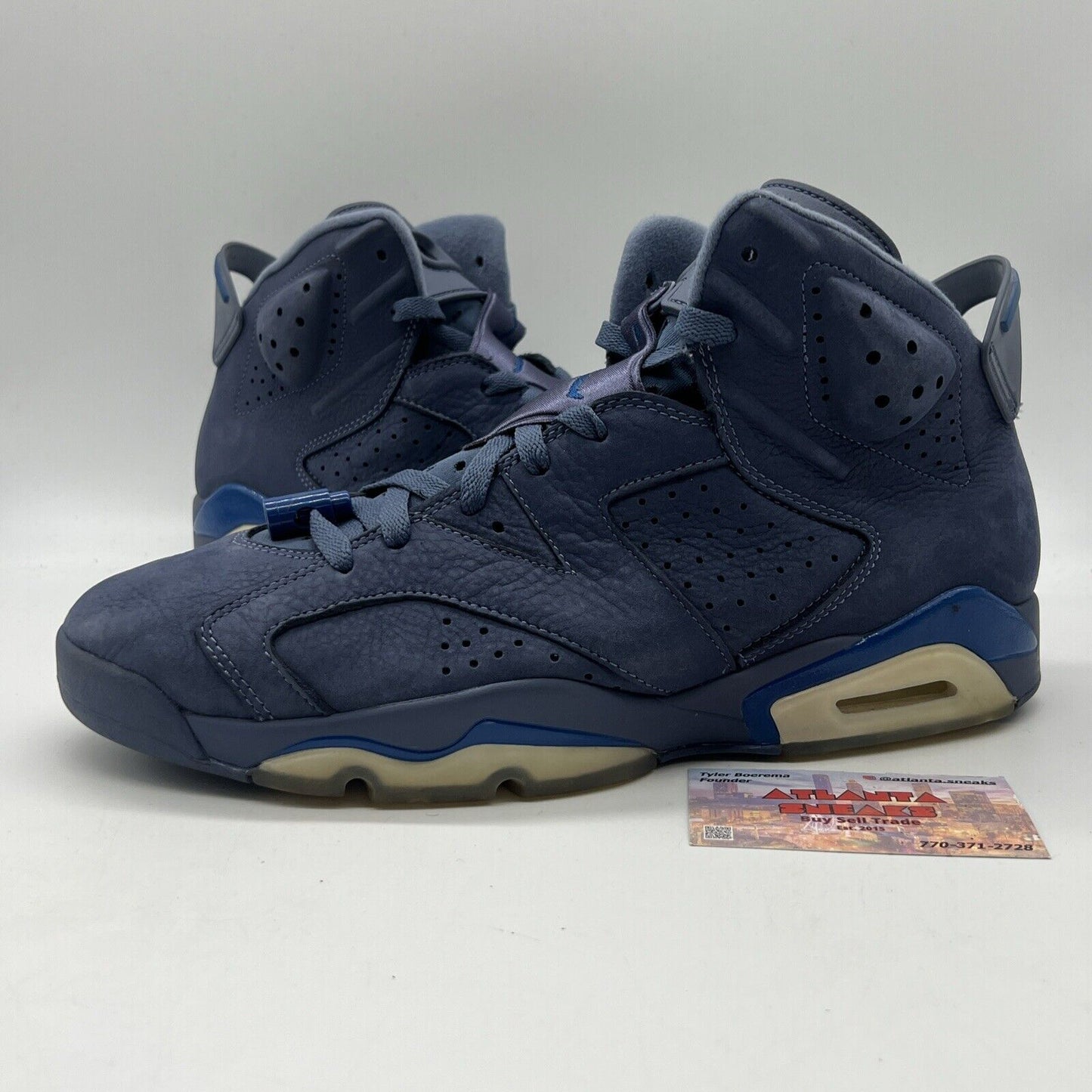 Size 11.5 - Air Jordan 6 Retro Diffused Blue Leather Used