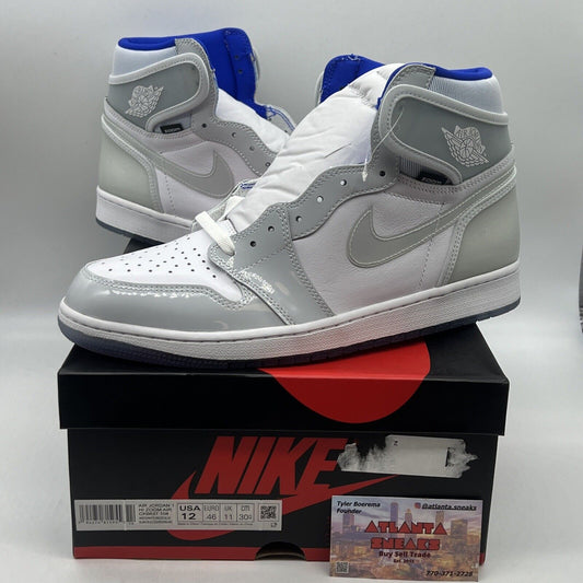 Size 10.5 - Jordan 1 High Zoom Racer Blue 2020 Brand New Og All