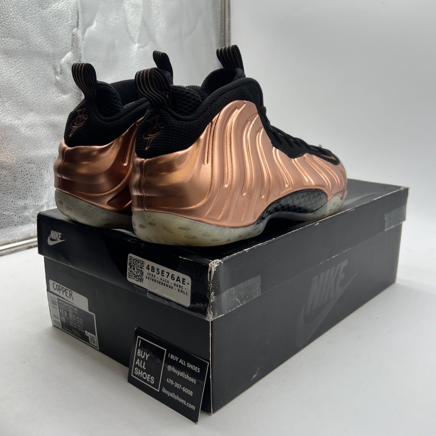 Size 11.5 - Nike Air Foamposite One 2024 Copper (FZ9902-001)