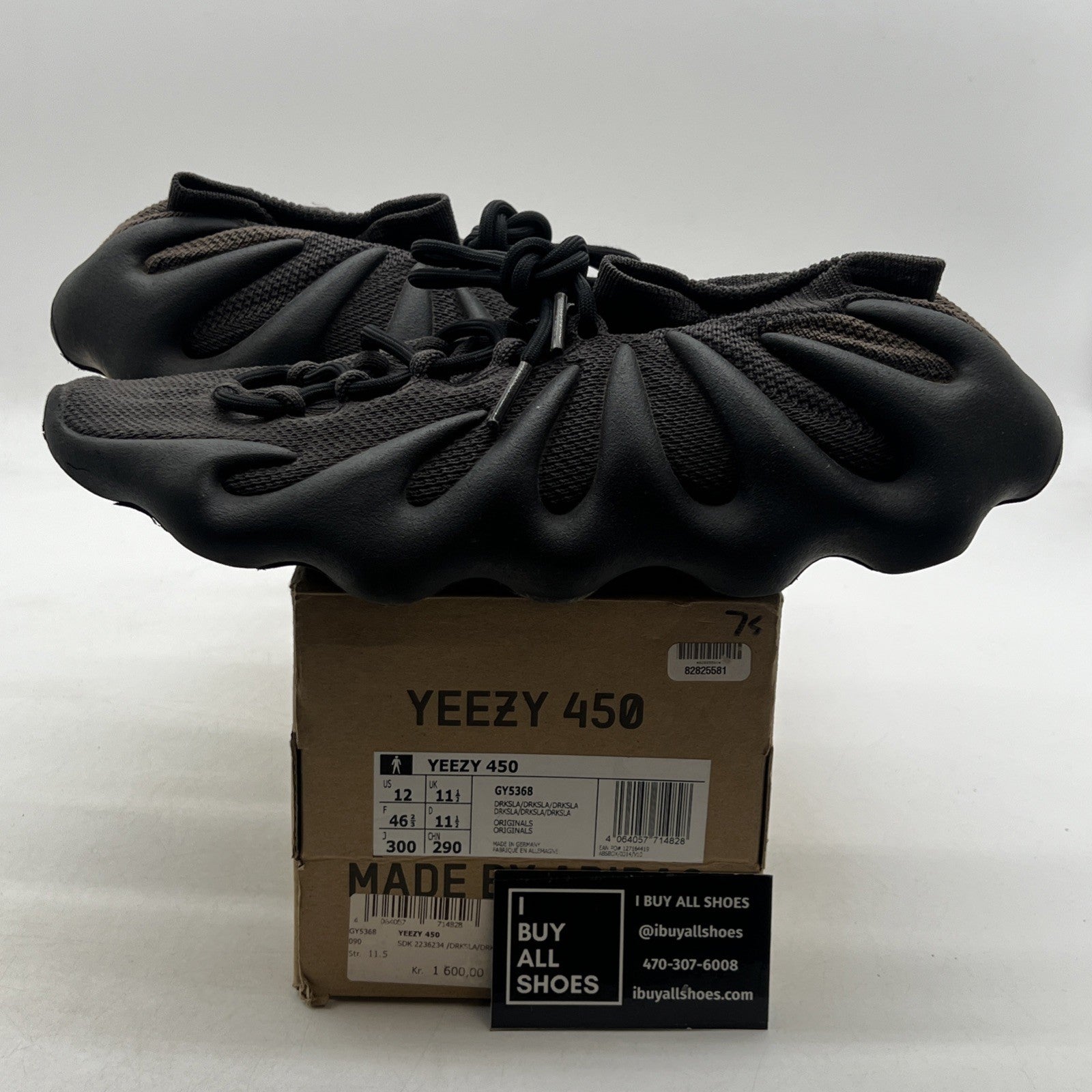 Size 12 - adidas Yeezy 450 Dark Slate - (GY5368)