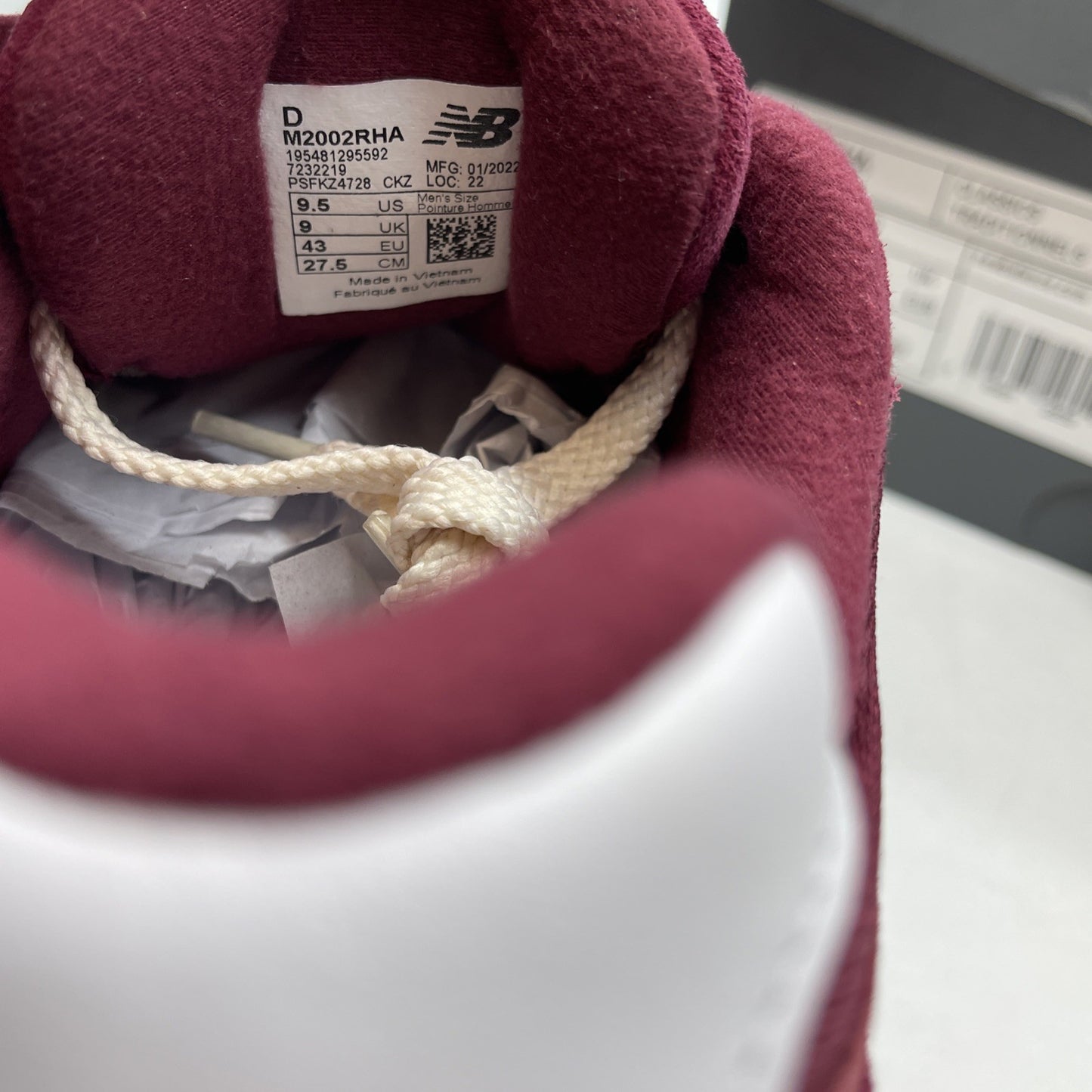 Size 9.5 - New Balance 2002R Suede Pack - Garnet Deep Earth Red (M2002RHA)