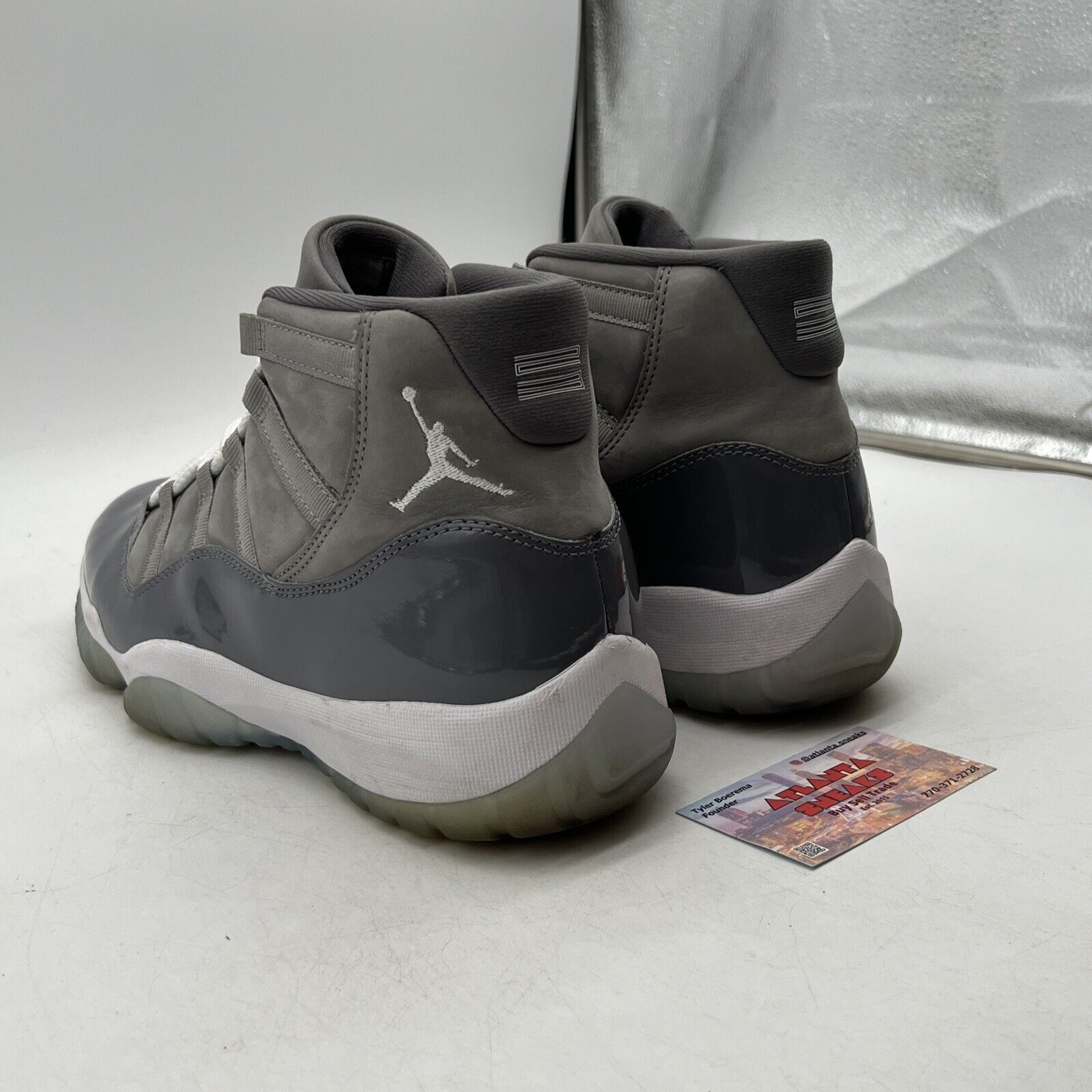 Size 11.5 - Jordan 11 Retro High Cool Grey Suede Leather (CT8012-005)