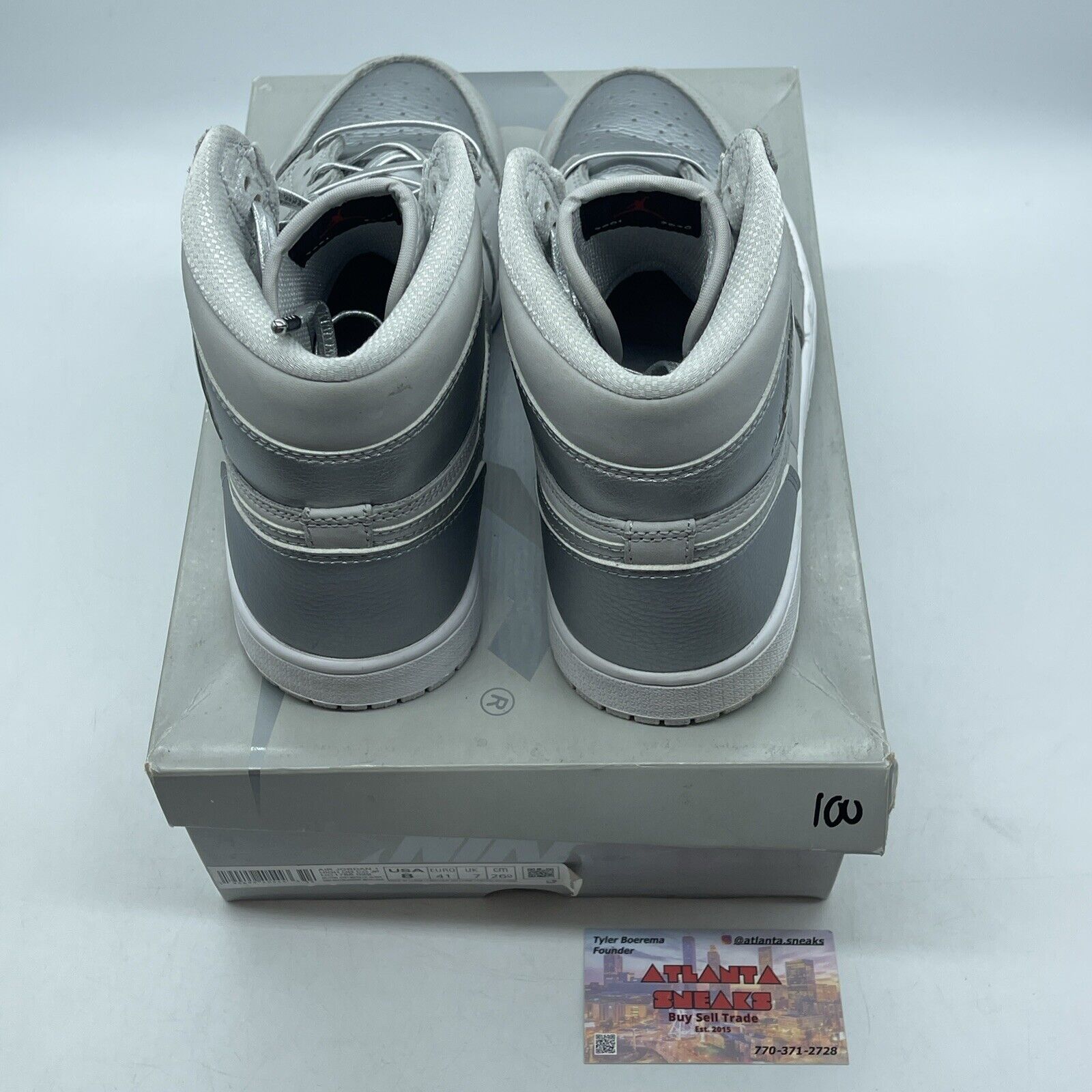 Size 8 - Air Jordan 1 Retro OG CO.JP High Tokyo Silver White (DC1788-029)