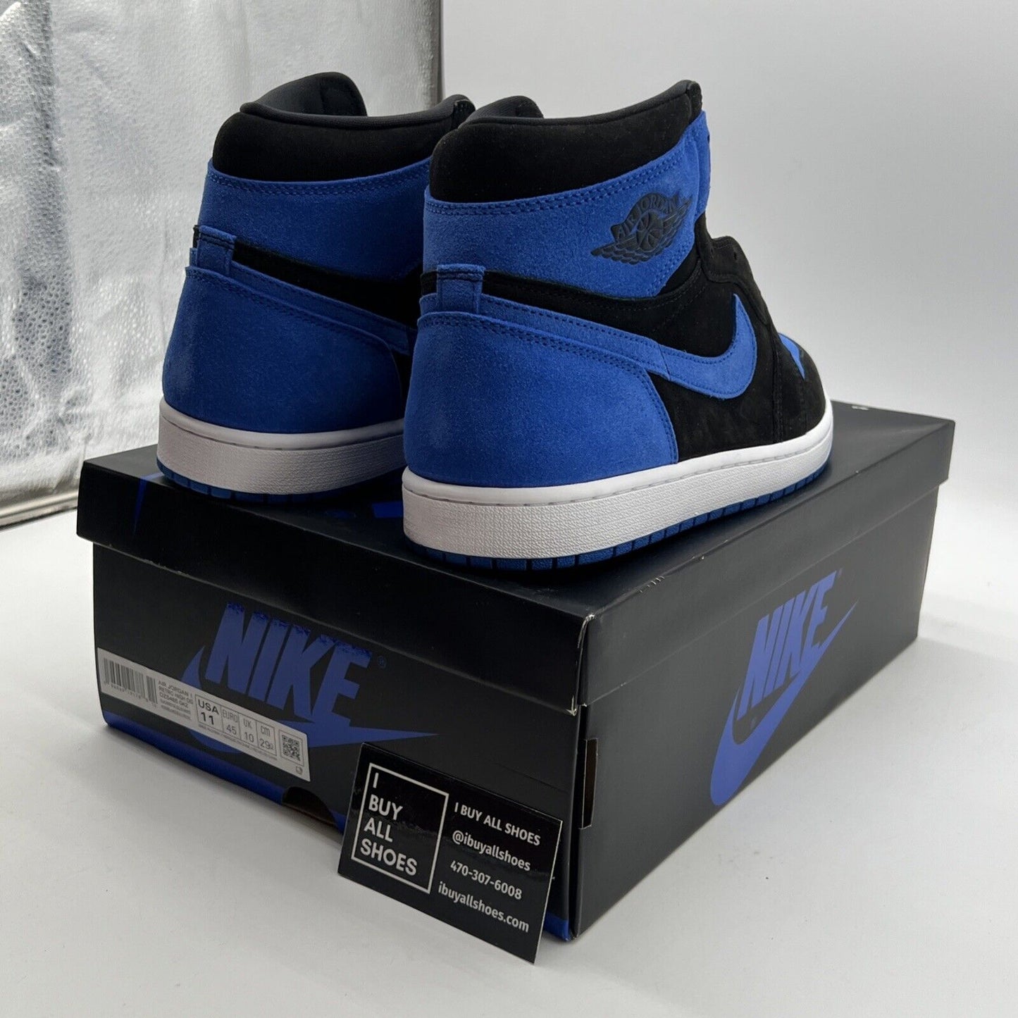 Size 11 - Air Jordan 1 Retro OG High Royal Reimagined (DZ5485-042)