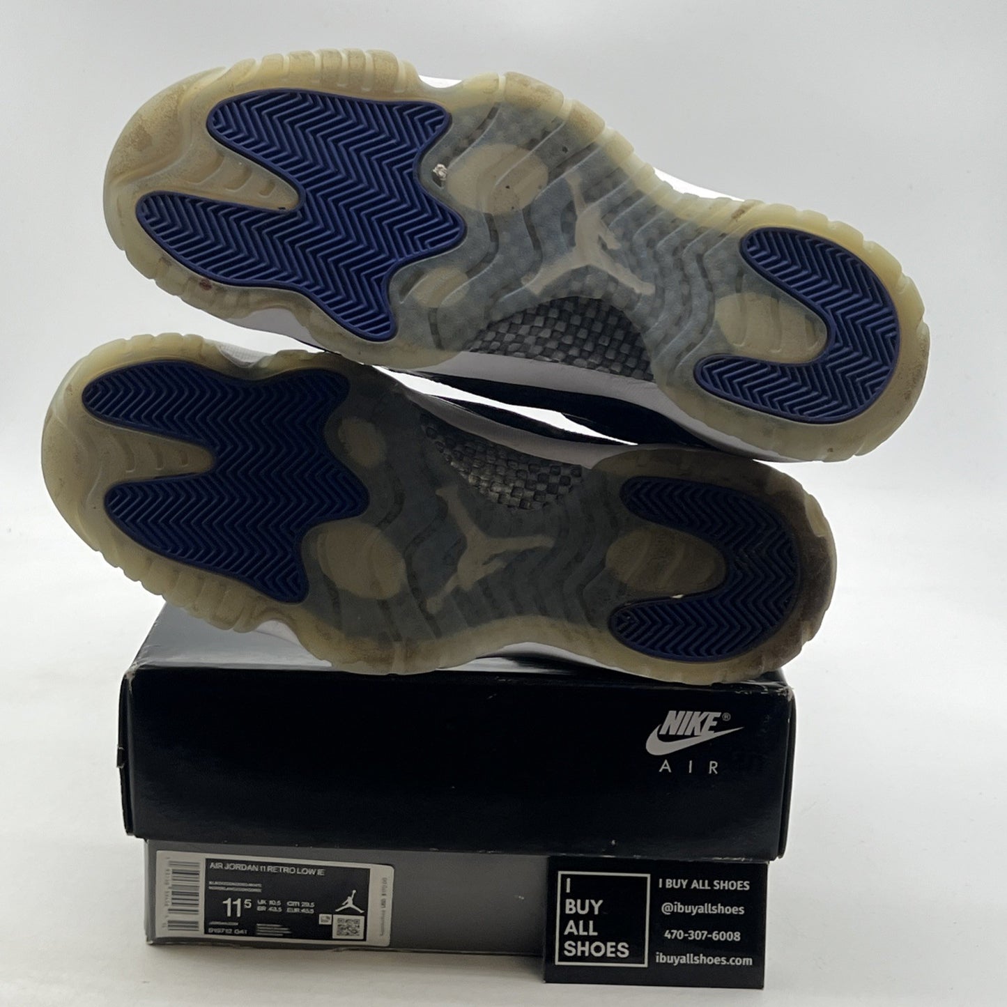 Size 11.5 - Air Jordan 11 Retro IE Low Space Jam (919712-041)