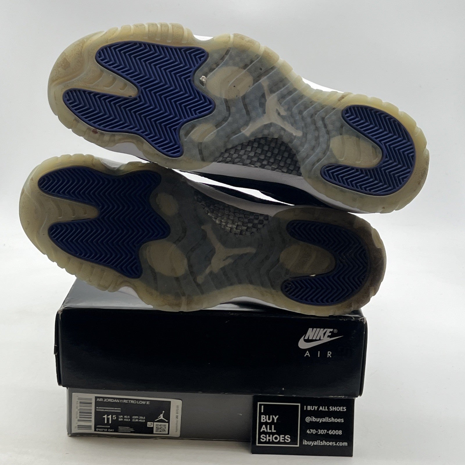 Size 11.5 - Air Jordan 11 Retro IE Low Space Jam (919712-041)