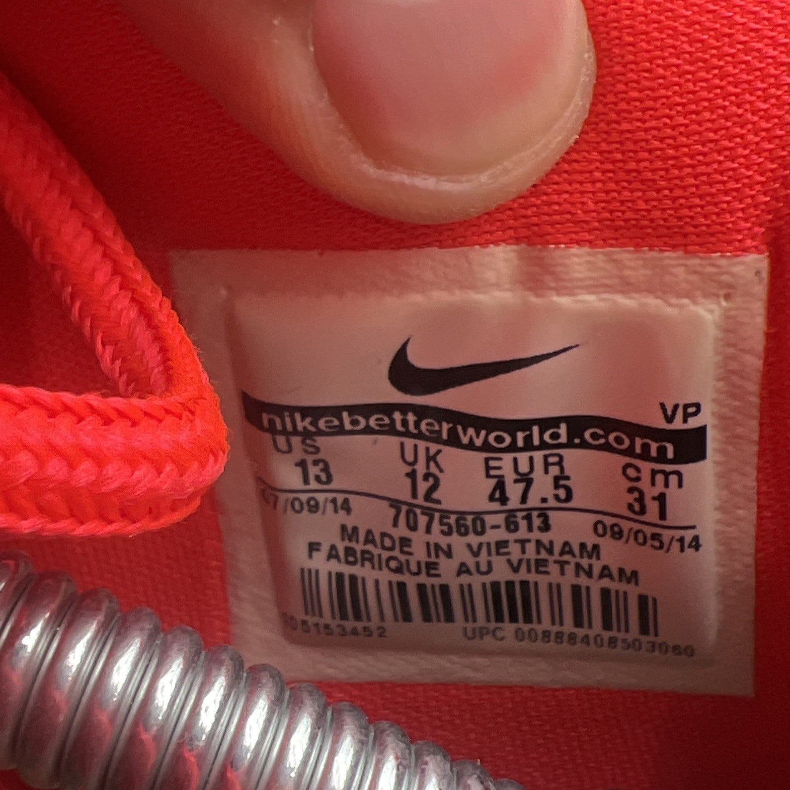 Size 13 - Nike KD 7 Xmas Egg Nog (707560-613)