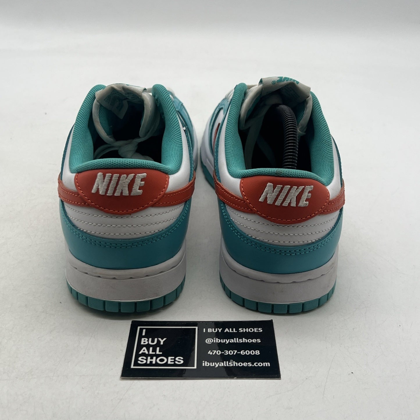 Size 10.5 - Nike Dunk Low Miami Dolphins (DV0833-102)