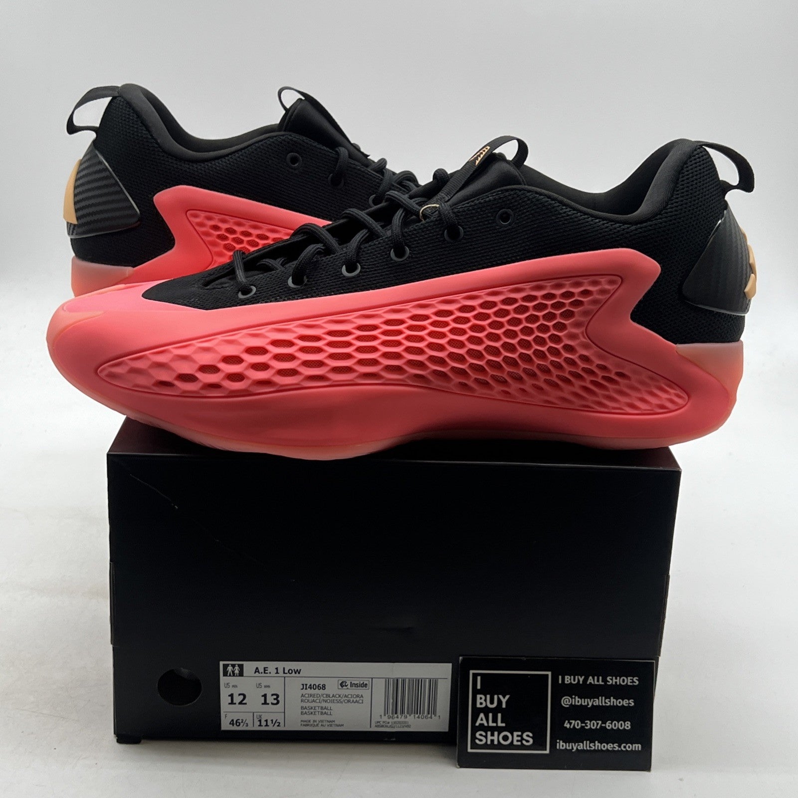 Size 12 - adidas AE 1 Low Mural (JI4068)