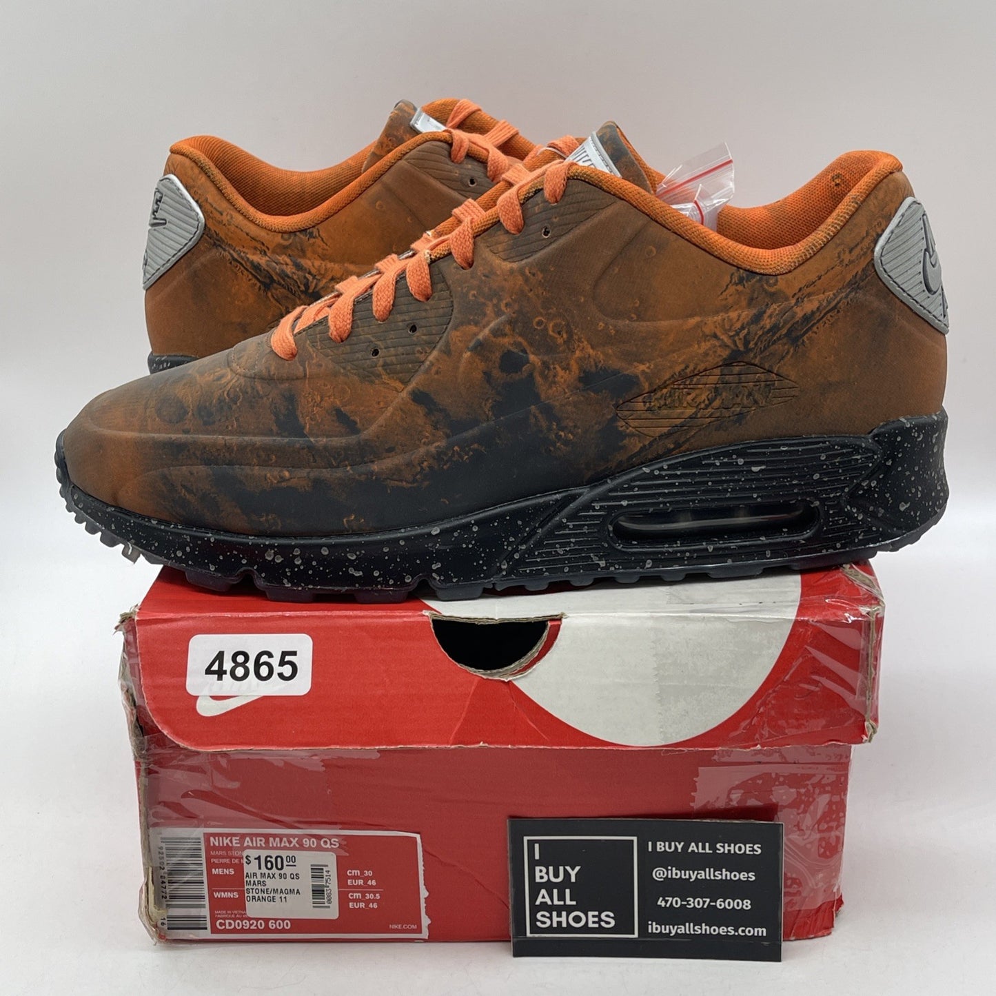 Size 11 - Nike Air Max 90 QS Mars Landing (CD0920-600)