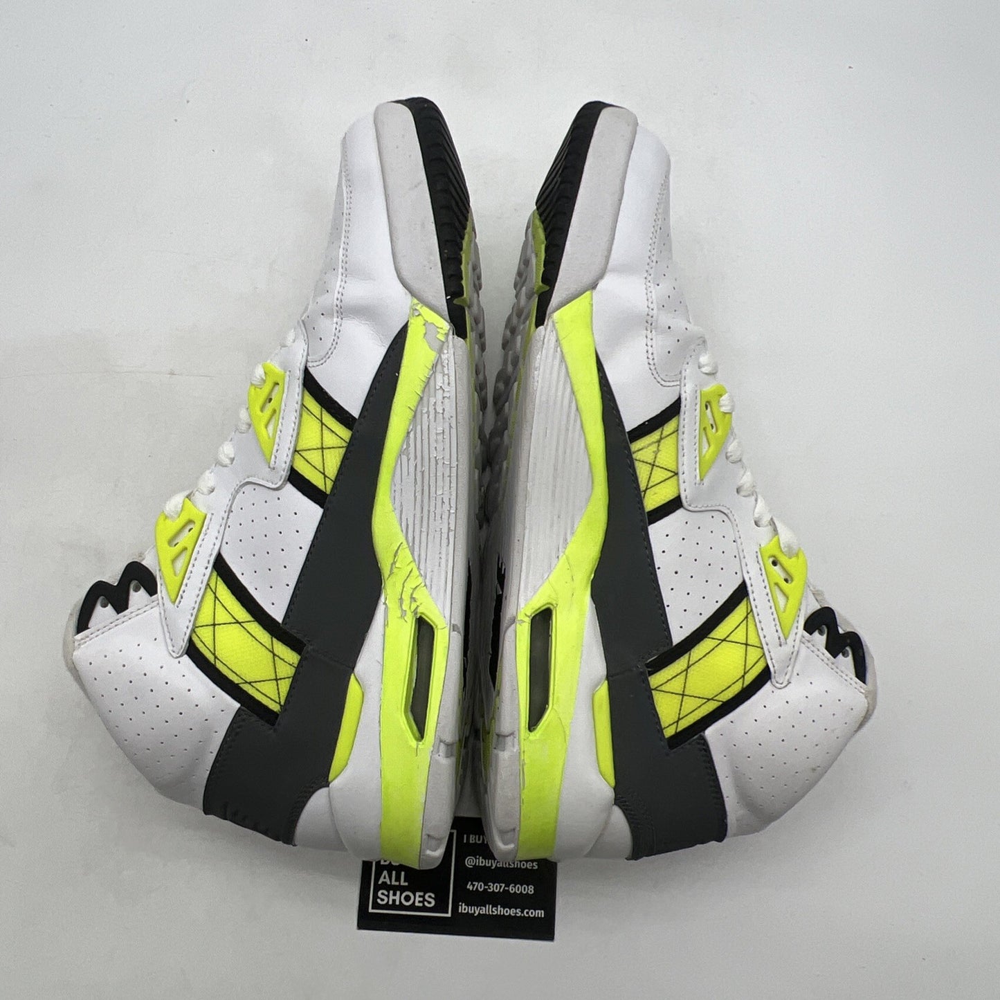 Size 13 - Nike Air Trainer SC High White Volt (302346-118)