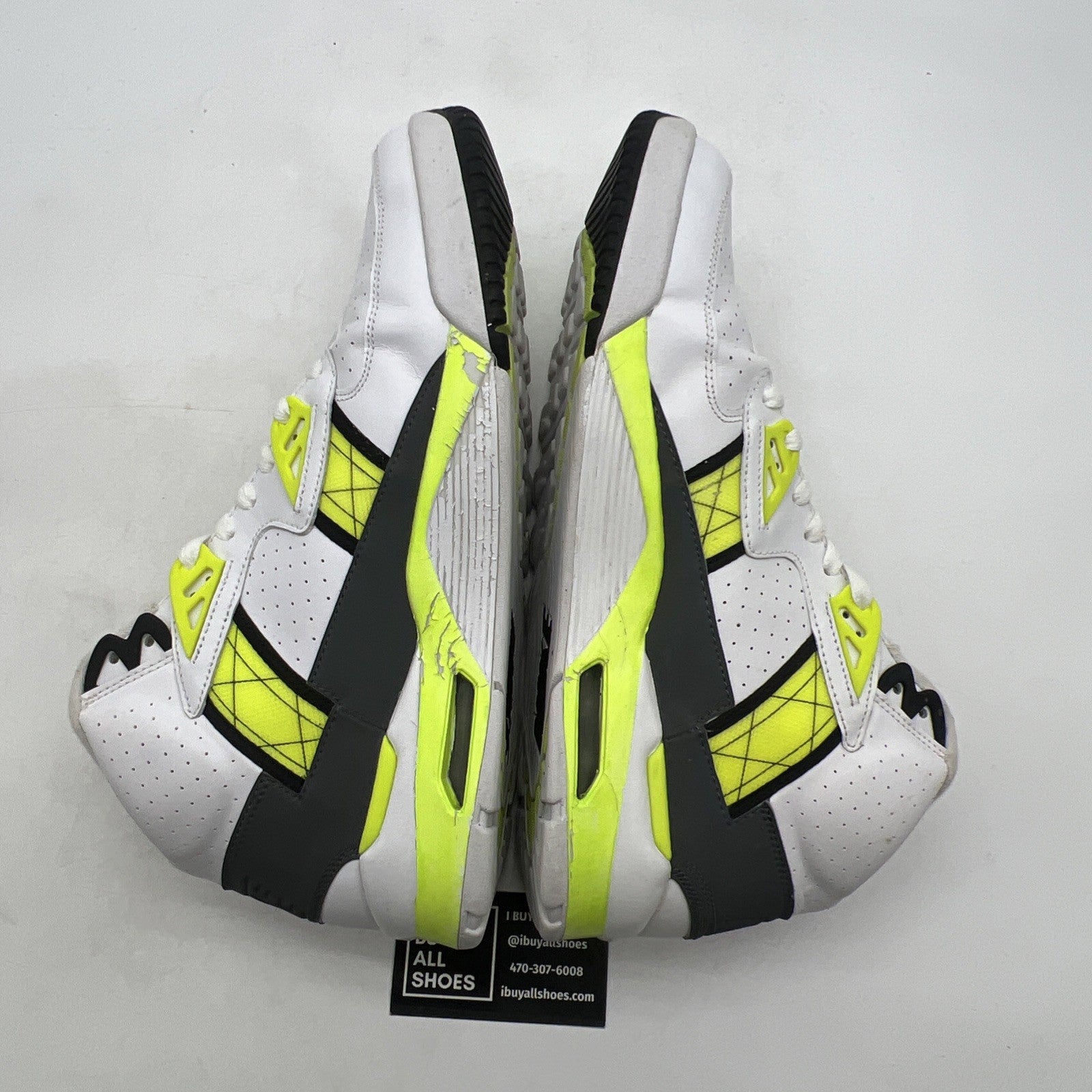 Size 13 - Nike Air Trainer SC High White Volt (302346-118)