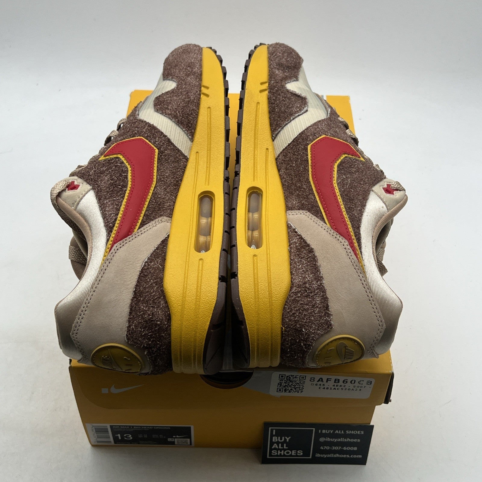Size 13 - Nike Air Max 1 Low Poly - Big Head Origins (HV5776-200)
